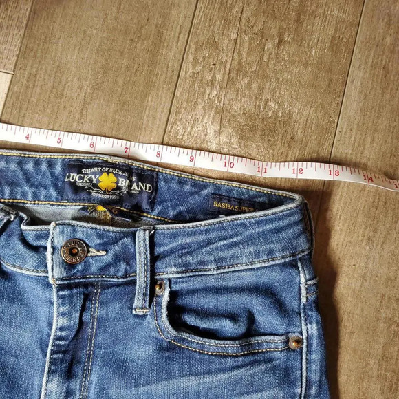 Lucky Brand Size 2/26 Sasha Super Skinny Medium Wash Denim Jeans NWOT - Picture 11 of 15